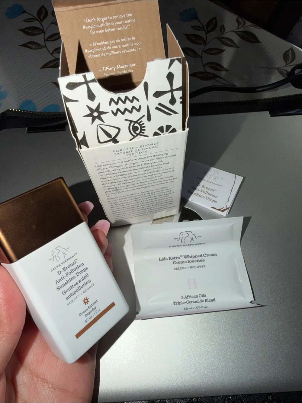 ‼️BRAND NEW W BOX Drunk Elephant D-Bronzi Anti-Pollution Serum Drops
